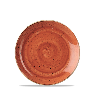 Spiced Orange Coupe Plate 16.5cm